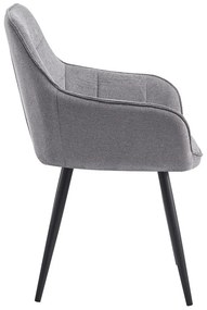 Fotoliu design Morkenus (Gri + Negru) . 1097103