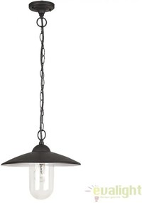 Lustra, Pendul de exterior, finisaj negru mat, IP44 Vigo 8687 RX