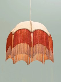 Lustră din metal și iută naturala, ø53 cm, "Marigold"