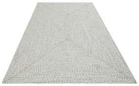 Covor alb/bej de exterior 170x120 cm - NORTHRUGS