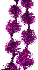 Beteala PomPom 30mm fir de 2m fucsia