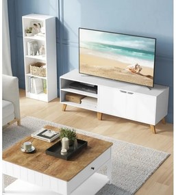 Comodă TV BASTOR, albă