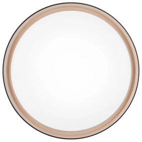 Plafonieră neagră LED ø 40 cm Felis – Trio