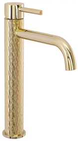 Baterie Lungo gold lucios înaltă - H 28 cm