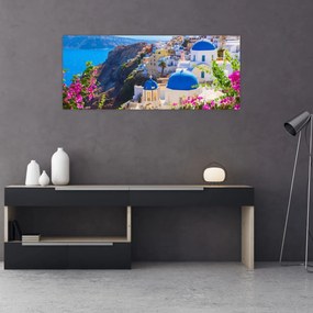 Tablou - Santorini, Grecia (120x50 cm)