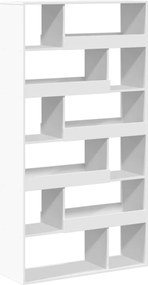 vidaXL Separator de cameră, alb, 100x33x187,5 cm, lemn prelucrat