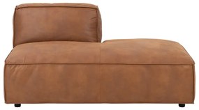 Modul pentru canapea maro coniac (colț stânga) Fairfield Kentucky – Bonami Selection