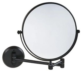 Oglindă cosmetică neagră 23x30 cm