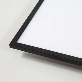 Plafonieră LED dimabilă Brilagi SLIMFRAME LED/58W/230V 120x30 cm negru + telecomandă