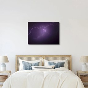 Tabloul cu fulger pe cer (70x50 cm)