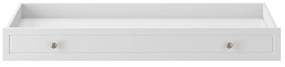 Sertar pentru pat Marylou alb 70x140 cm