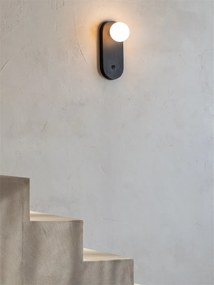 Aplica de perete din bambus negru Java