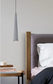 Lampă suspendată pe cablu ANISHA 1xGU10/35W/230V gri
