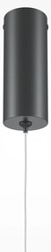 Pendul LED liniar stil minimalist Halo negru