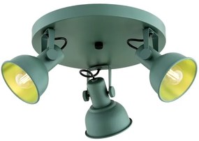 Spot LENORA 3xE14/7W/230V verde Argon 6265