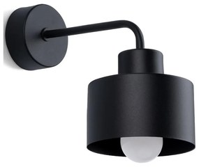 Lampă de perete SAVAR 1xE27/60W/230V neagră Sollux SL.1129