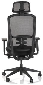 Scaun de birou Fiero, negru