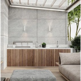 Aplica lumina ambientala pentru fatade IP65 SAM alb