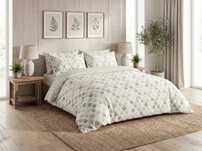 Lenjerie de pat din microfibra HEARTS & TREES verde Dimensiune lenjerie de pat: 70 x 90 cm | 140 x 220 cm