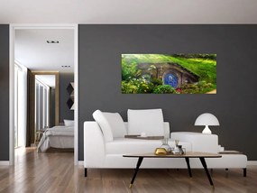 Tablou - Orasul Hobitin (120x50 cm)