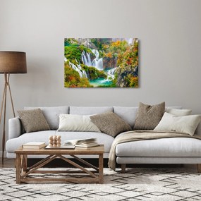 Tablou - Parcul Național Lacurile Plitvice (90x60 cm)