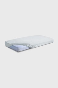 Cearșaf pătuț copii cu elastic Premium gri