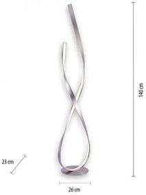 Lampadar LED dimabil Paul Neuhaus 720-55 LINDA LED/27W/230V crom