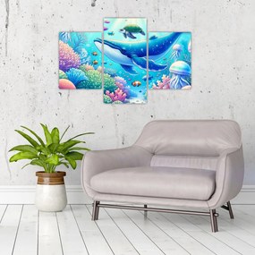 Tablou – Lume subacvatică (90x60 cm)