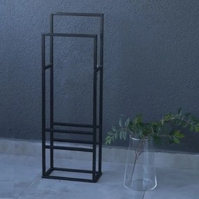 Suport prosop Vella, din metal pentru baie, 90 cm