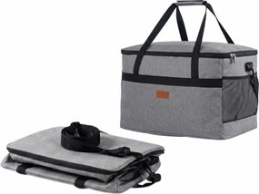 Geanta termica de calatorie CAMP TOUR 40L, gri