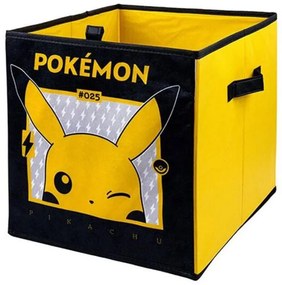Pokémon Pikachu cutie de depozitare jucării 33x33x37 cm