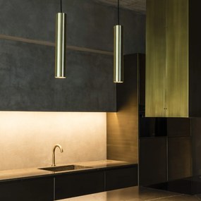 Pendul modern design minimalist STAN auriu 43756