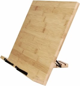 Suport pentru cărți, bambus, 39 x 28 x 4,2 cm