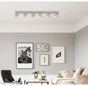 Spot Globo 57911-6D ROBBY 6xGU10/35W/230V crom mat