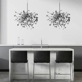 Lustra moderna design deosebit Monede 1 crom