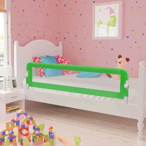 Balustrada de siguranta pentru pat de copil, verde, 150x42 cm 1, Verde, 150 x 42 cm