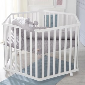 Țarc pentru copii alb 112x97 cm Roba style – Roba