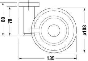 Duravit D-Code Savoniera de perete, dreapta