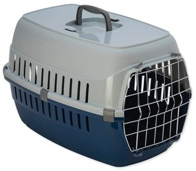 Cușcă / geantă pentru transport animale de companie albastră-gri 35x58 cm Dog Fantasy Carrier – Plaček Pet Products