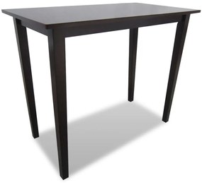 241703 vidaXL Masă de bar din lemn, maro