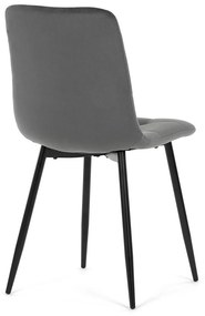 Scaun sufragerie Cereria (gri închis). 1120392