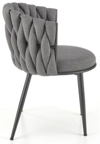 Scaun de bucaterie Noemi, gri