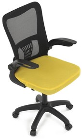 Scaun de birou Autronic KA-K2006 YEL, galben