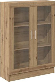 vidaXL Bibliotecă, stejar artizanal, 82,5x30,5x115 cm, lemn prelucrat