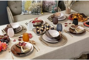 Set veselă din gresie 18 piese Villa d'Este