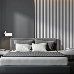 Aplică LED Wall SHELF 1xLED/4W+1xLED/5W+1xLED/2W/230V albă + port USB