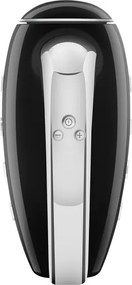 Mixer manual SMEG 50's Style HMF01BLEU, 250 W, 9 viteze, Functie Turbo, Afisaj LED, Timer, Accesorii, Negru