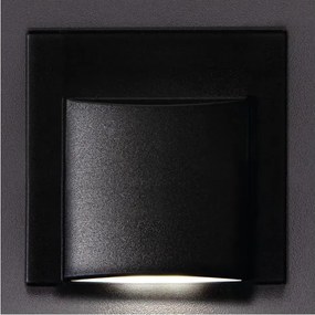 Kanlux 33332 - Aplică LED pentru scări ERINUS LED/0,8W/12V 3000K negru