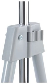 Suport de haine mobil telescopic din metal gri Foldable – Wenko