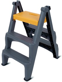 Scară din plastic cu două fețe 4Home Dual, 3trepte